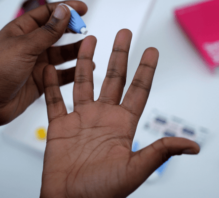 How to get the best results from a finger-prick blood test