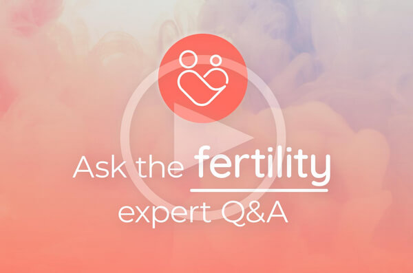 Watch our Q&A on fertility.